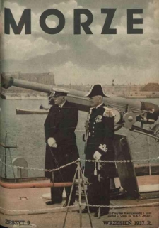 Morze : organ Ligi Morskiej i Kolonialnej Nr 9, 1937, Rok XIII