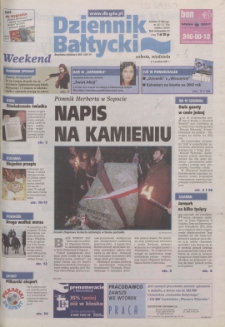 Dziennik Bałtycki, 2001, nr 287