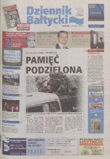 Dziennik Bałtycki, 2001, nr 291