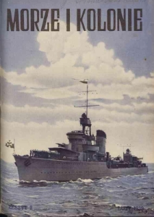 Morze : organ Ligi Morskiej i Kolonialnej Nr 2, 1939, Rok XVI