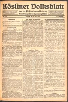 Kösliner Volksblatt [1919-06] Nr. 128