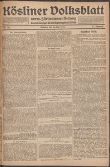 Kösliner Volksblatt [1919-06] Nr. 145