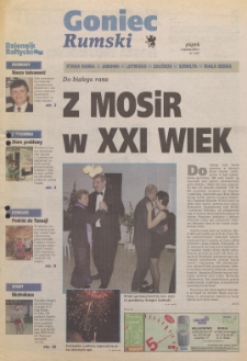 Goniec Rumski, 2001, nr 1