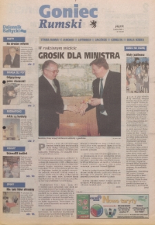 Goniec Rumski, 2001, nr 10