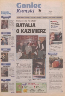 Goniec Rumski, 2001, nr 46