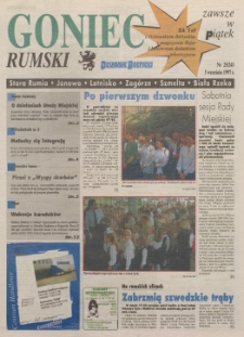 Goniec Rumski, 1997, nr 25