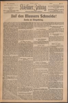 Kösliner Zeitung [1919-01] Nr. 5