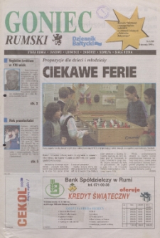 1999.01.08, Goniec Rumski, 1999, nr 1