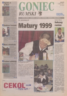 Goniec Rumski, 1999, nr 19