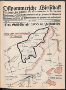 Ostpommersche Wirtschaft, Mai 1936, Heft 3
