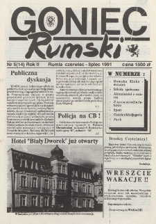 Goniec Rumski, 1991, nr 5