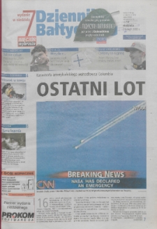 7 Dziennik Bałtycki 2003, nr 27A