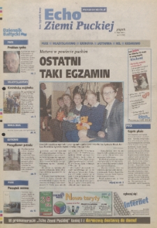 Echo Ziemi Puckiej, 2001, nr 19