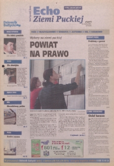 Echo Ziemi Puckiej, 2001, nr 39