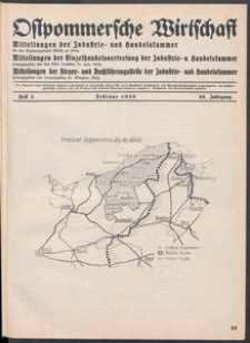 Ostpommersche Wirtschaft, Februar 1938, Heft 2