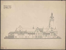 Warmbad fur Zoppot, widok elewacji wschodniej