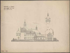 Warmbad f&uuml;r Zoppot, widok elewacji południowej