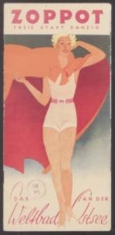 Przewodnik turystyczny &bdquo; Zoppot Freie Stadt Danzig. Das Weltbad an der Ostsee&rdquo;