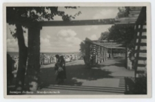 Sonniges Kolberg. Strandpromenade