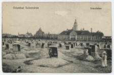 Ostseebad Swinem&uuml;nde. Strandleben
