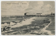 Seebad Swinem&uuml;nde. Brandung