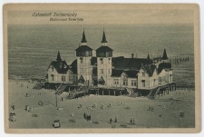 Ostseebad Swinem&uuml;nde. Restaurant Seebr&uuml;cke