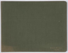 Szkicownik z rysunkami element&oacute;w architektonicznych i wyposażenia Domu Kuracyjnego w Sopocie i Katedry Oliwskiej