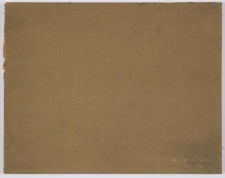 Sketchbook with drawings of architectural elements and furnishings of the Cure House in Sopot and Oliwa Cathedral