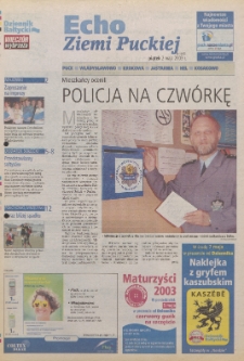 Echo Ziemi Puckiej, 2003, nr 18