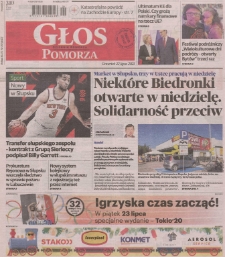 Głos Pomorza, 2021, lipiec, nr 158