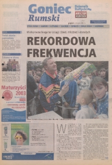 Goniec Rumski, 2003, nr 18
