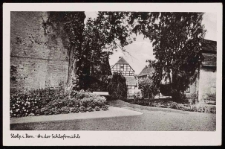 Zabudowania przy zamku w Stolpie