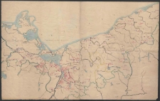 Western Pomerania - contour map