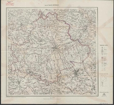 Mapa powiatu Człuch&oacute;w