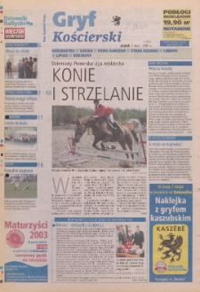 Gryf Kościerski, 2003, nr 18