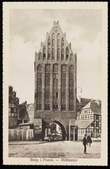 Brama Młyńska w Stolpie