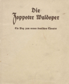 Sopot Forest Opera. The road to the new German theatre