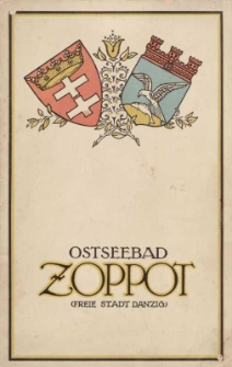 Broszura Ostseebad Zoppot (Freie Stadt Danzig)