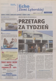 Echo Ziemi Lęborskiej, 2003, nr 34