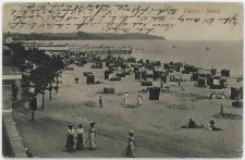 Poczt&oacute;wka : Sopot - plaża