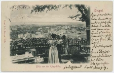 Poczt&oacute;wka, Zoppot Blick von der K&ouml;nigsh&ouml;he