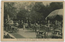 Poczt&oacute;wka fotograficzna, Holl&auml;ndischer Garden Zoppot, Blick vom Meer