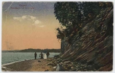 Poczt&oacute;wka, Zoppot Strandpartic bei Adlershorst