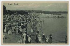 Poczt&oacute;wka, Zoppot &ndash; Strand