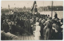 Poczt&oacute;wka fotograficzna, Hindenburg in Zoppot