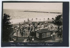 Dance floor in front of the casino hotel