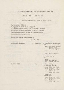 XXIII Międzynarodowy Festiwal Piosenki Sopot &rsquo;86