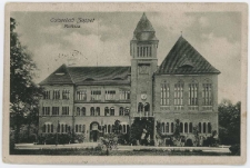 Poczt&oacute;wka fotograficzna, Ostseebad Zoppot. Rathaus