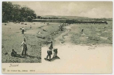 Poczt&oacute;wka, Zoppot &ndash; Strand