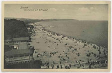 Poczt&oacute;wka fotograficzna, Zoppot. Nordstrand mit Adlershorst